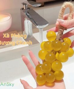 Xà Phòng Nho Vàng – Hương Chanh | Sạch Thơm Sảng Khoái – Dưỡng Da Mịn Màng